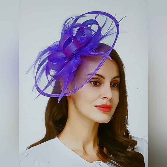Source Unknown Accessories - 🐎NWT! Beatiful Kentucky Derby, Church Hat